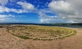 Kapalua Labyrinth by DragonÃ¢â¬â¢s Teeth formation, Coastline at Makaluapuna Point Royalty Free Stock Photo